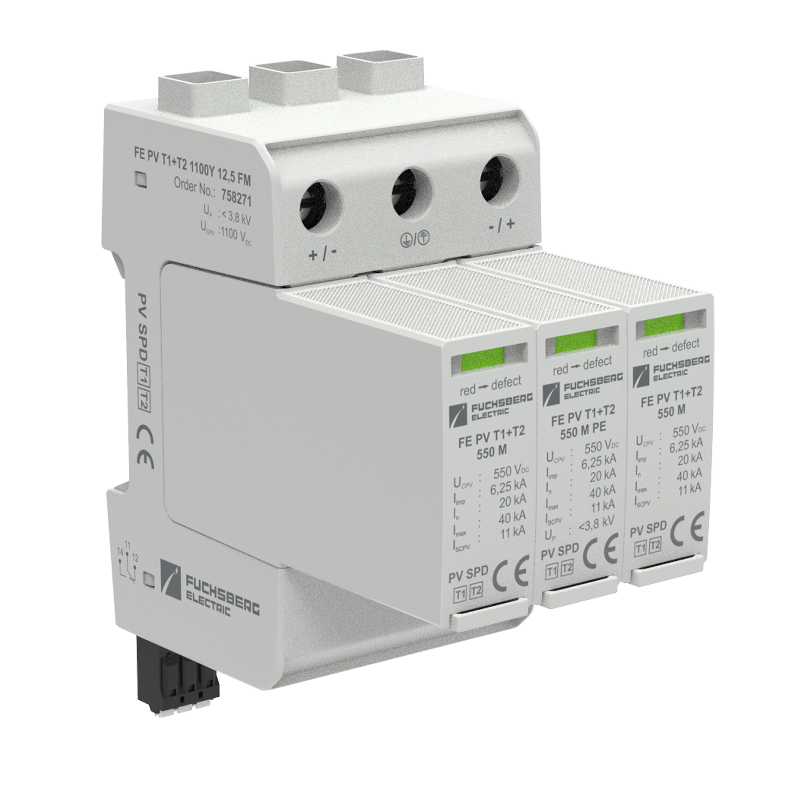 FE PV T1+T2 1100Y 12,5 FM