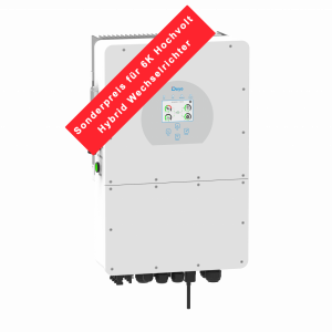 Deye 6k 3-phasiger Hochvolt Hybrid Wechselrichter