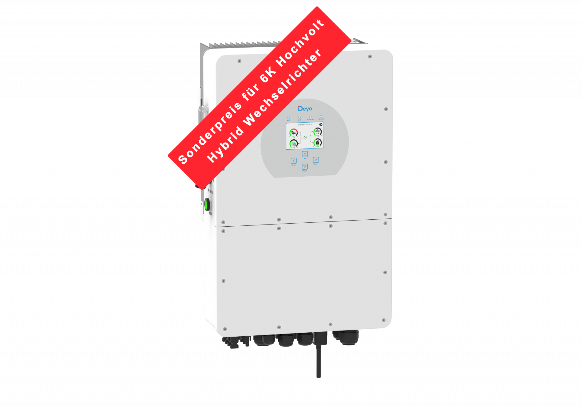 Deye 6k 3-phasiger Hochvolt Hybrid Wechselrichter