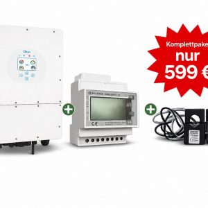 Deye 6k 3-phasiger Hochvolt Hybrid Wechselrichter (Komplettpaket)